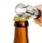 Mobile Preview: Design Flaschenöffner für Kronkorken & Weinverschluss 2in1 mit Standfuß, aus hochwertigem Edelstahl